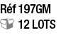 Réf 197GM 12 LOTS