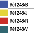 ,Réf 248 B,,Réf 248 J,,Réf 248 R,,Réf 248 V
