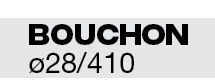 bouchon ø28 410