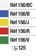 ,Réf 156 BC,,Réf 156 B,,Réf 156 J,,Réf 156 R,,Réf 156 V, 125
