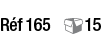 Réf 165  15