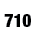  710