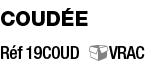 coudée Réf 19COUD VRAC 