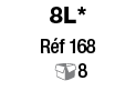 8L* Réf 168  8
