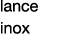 lance inox