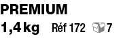 Premium 1,4 kg  Réf 172 7 