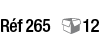 Réf 265 12