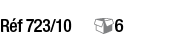 Réf 723 10  6
