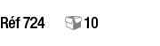Réf 724  10