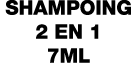 Shampoing 2 en 1 7ml