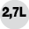 2,7L