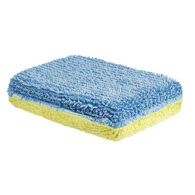 Éponge microfibre Eponge double face<br>Lot de 10