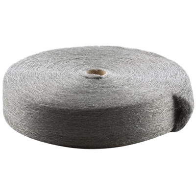 Laine d’acier Rouleau Rouleau 1kg grade 0 Laine d’inox 