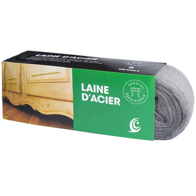 Laine d’acier gaine 150gr grade 0