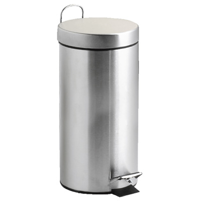 Poubelle Métal pédale 30L inox