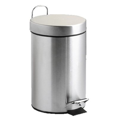 Poubelle Métal pédale 5L inox